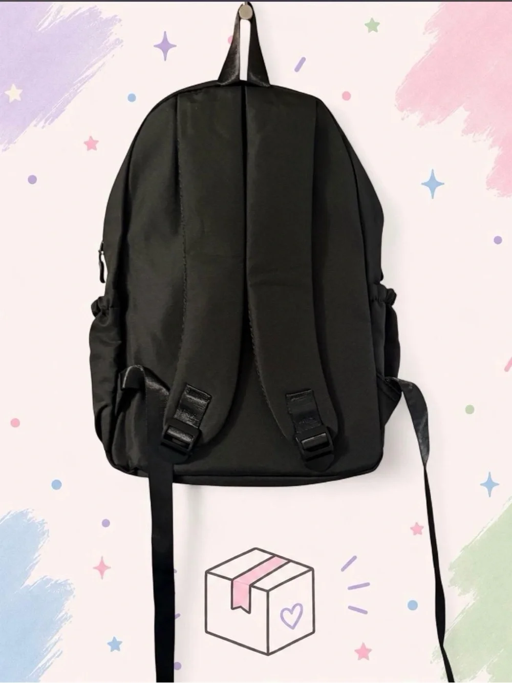 TWICE 'Takedown' Cute Chibi Backpack - Purple Pink